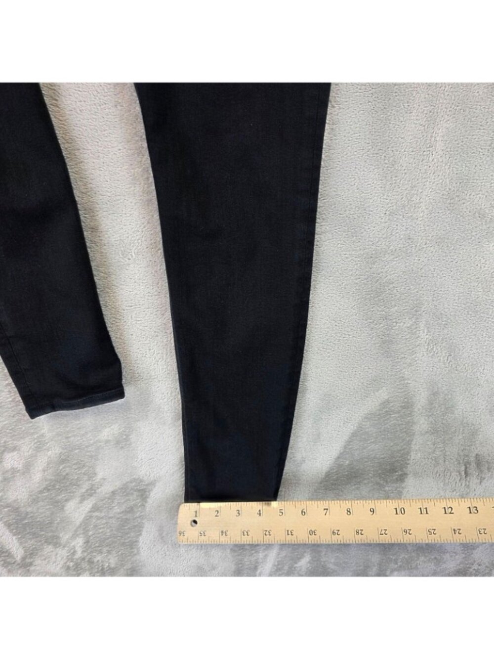 Rag & Bone Cate Mid-Rise Skinny Jeans Womens 28 Black Dark Wash Stretch Denim - Picture 11 of 13